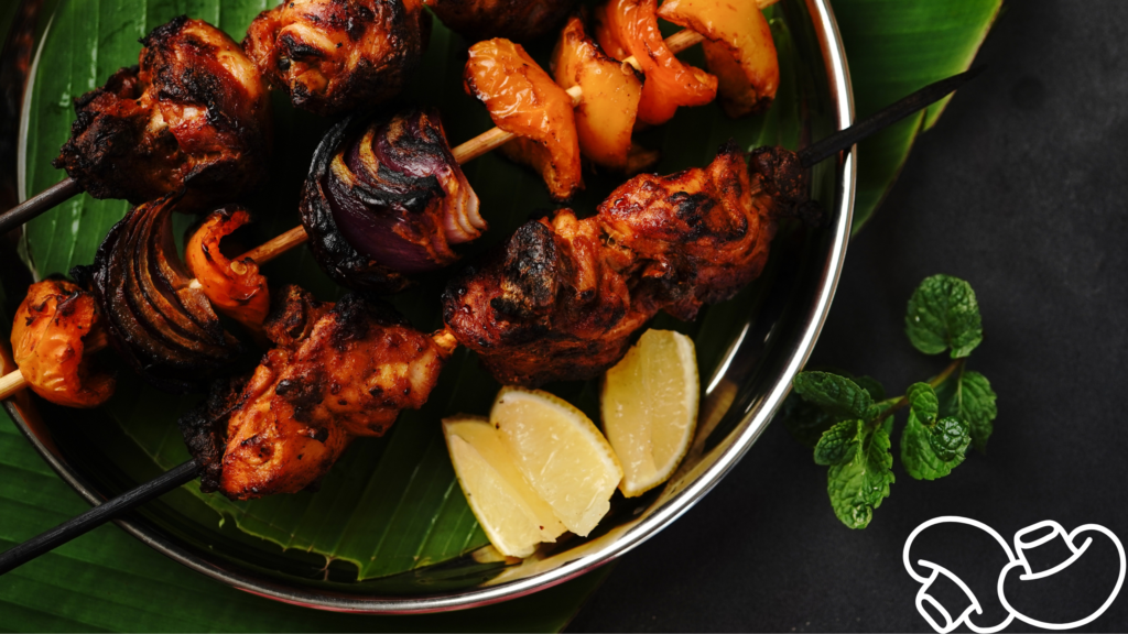 Mushroom Zafrani Tikka