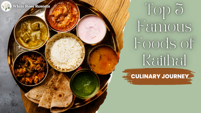 Top 5 Famous Kaithal Foods: A Culinary Journey at White Rose Resorts 