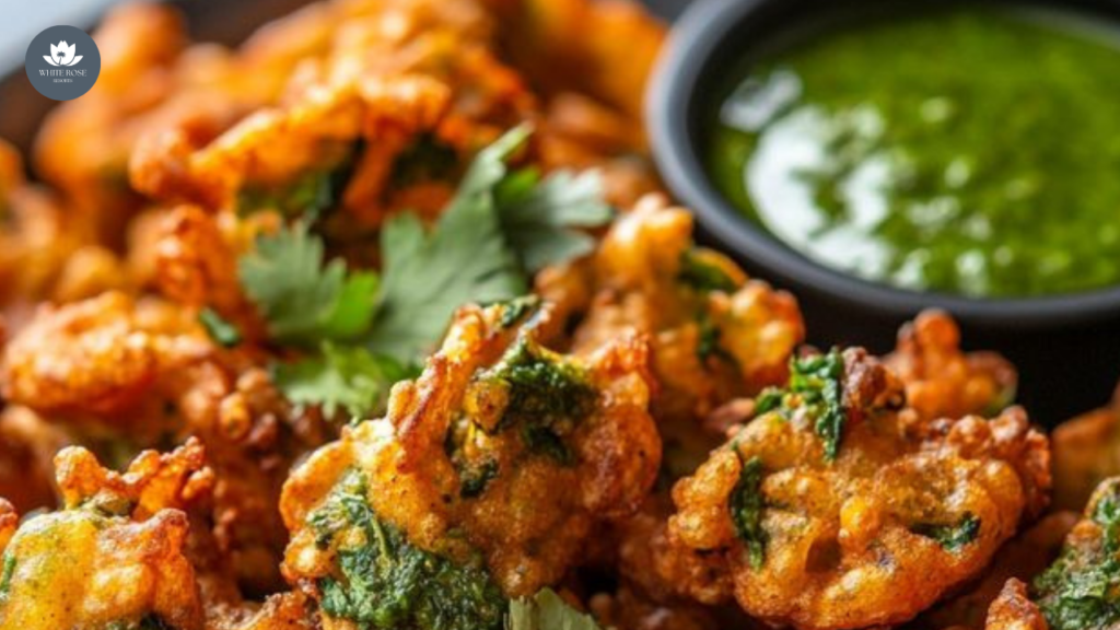 Pakoras with Chutney – The Monsoon Must