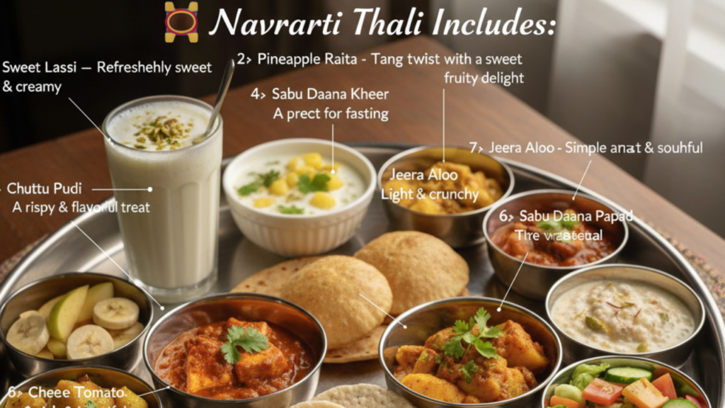 The Best Restaurant in Kaithal for Navratri Thali – White Rose Resorts